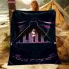 6 Size D Darth V Vaderr Blanket, Fine Workmanship, Soft and Comfortable Washable, Home Office Nap Blanket for Four Seasons Gift
