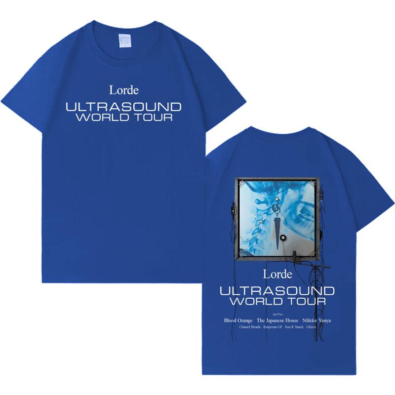 Singer Lorde Gothic Graphic Men Women Aesthetic Tshirt Cotton Harajuku High Quality Cozy Oversized Short Sleeve T Shirt Hot Sale