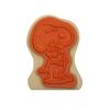Face Stamp Snoopy Wood Piece Snoopy Woodstock Children's (Squeezing) 2283-008