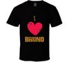I Love Brun Top Tee T Shirt