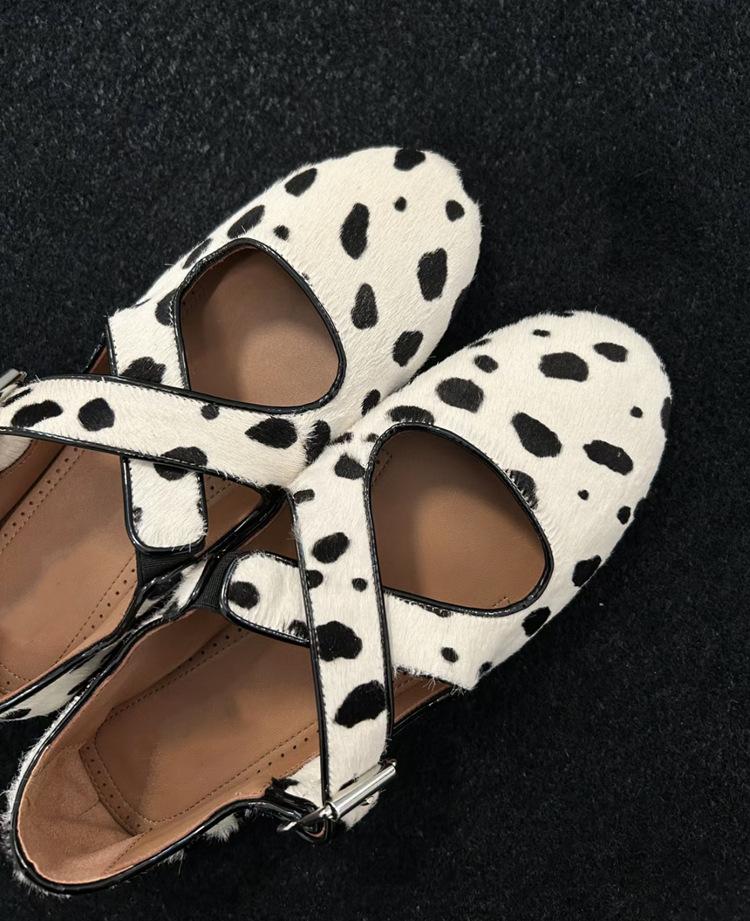 

Бабушкины туфли с ремешком крест-накрест, женские туфли на плоской подошве с круглым носком, универсальные, удобные, ленивые 40