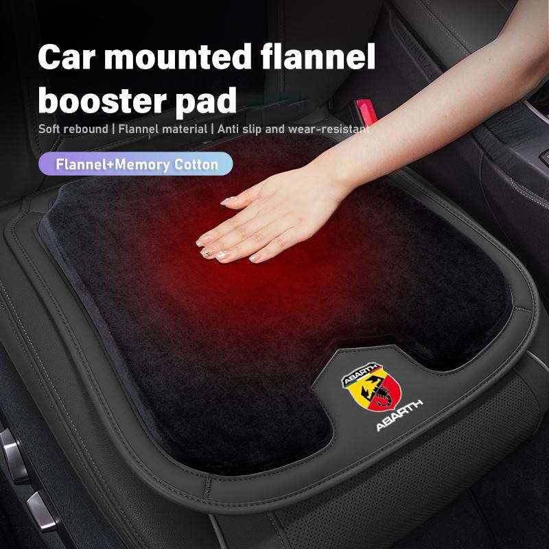 Flannel Car Front Seat Cushion Anti-slip Seat Protective Cover For Abarth UNO Astra Bravo Panda Linea Freemont Strada Doblo