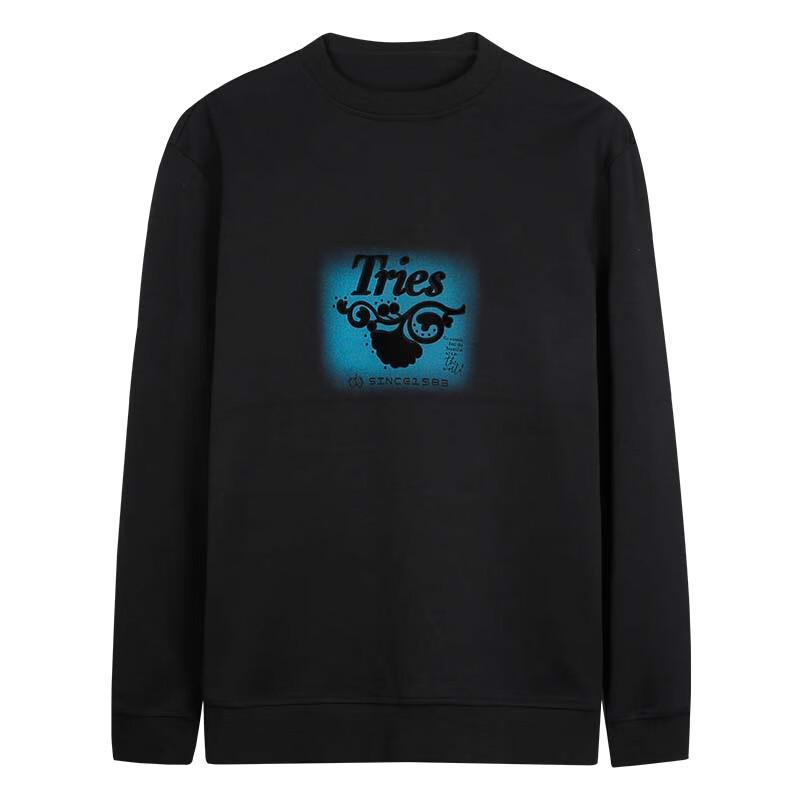 

TRIES Мужской свитшот с круглым вырезом 2XL