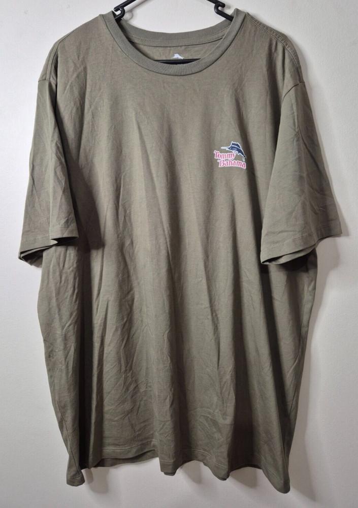Tommy Bahama Fake Brews S/S TShirt Tee Men039s Size XL BNWT Green Unisex T-Shirt XXL