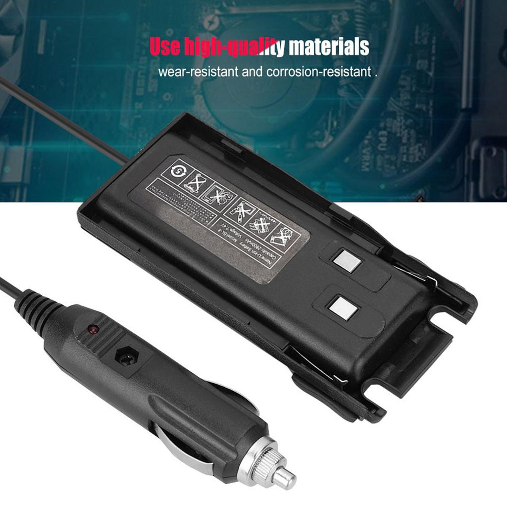 Car Battery Eliminator For Baofeng UV82 UV 82L UV 8D UV 89 UV 82HP Walkie Talkie Car Charger