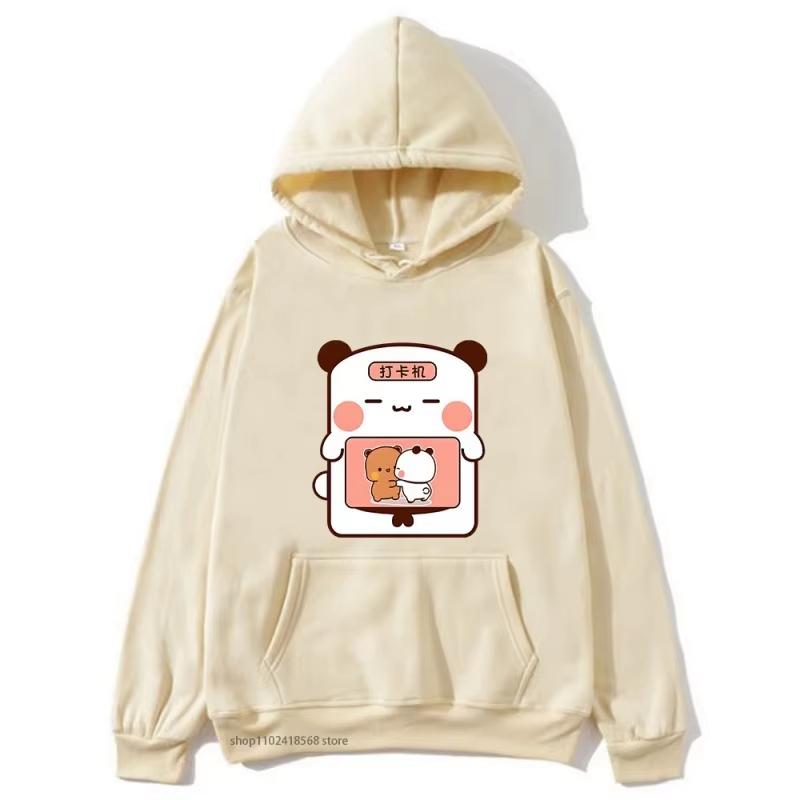 Bubu and Dudu Anime Hoodie Men Women Sweatshirt Print Unisex Streetwear Hip Hop Style Autumn Winter Fashion Tops Clothes Male