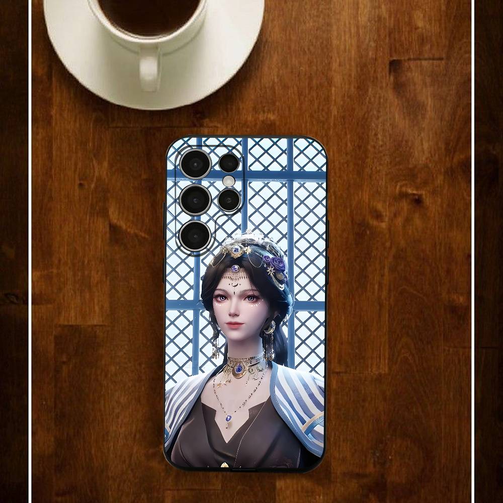 

Anime God Slaying Silicone Case For Samsung S25 24 23 22 21 20 Plus Ultra 5G Lite Shockproof Cover Samsung S20plus5G