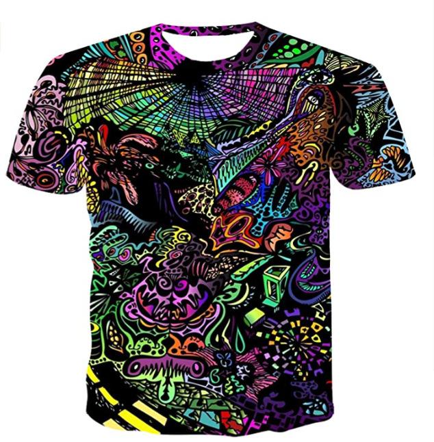 

Новая модная мужская футболка с 3D-цифровым принтом в виде льва 6XL