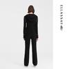 ELLASSAY Women's Autumn Lambswool Loose Knit Trousers