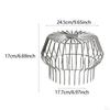Drain Cover, Anti-Rust Guard, Stainless Steel, Leaf Protection, Clogging , Precision Casting,