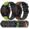 Silikon+Nylon Armband für Garmin Uhr Fenix 8 51/47mm 7/6 7x 6x Band für Forerunner 955 965 für Quatix Smartwatch Sportarmband