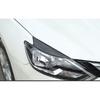 For Nissan Sentra 2016-2019 Carbon Fiber Front Headlight Eyebrow Eyelid Strip 2X
