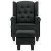 VidaXL Fauteuil de Massage avec Repose-pied Fauteuil de Relaxation Electrique Salon Salle de Séjour Maison Intérieur Gris 320162