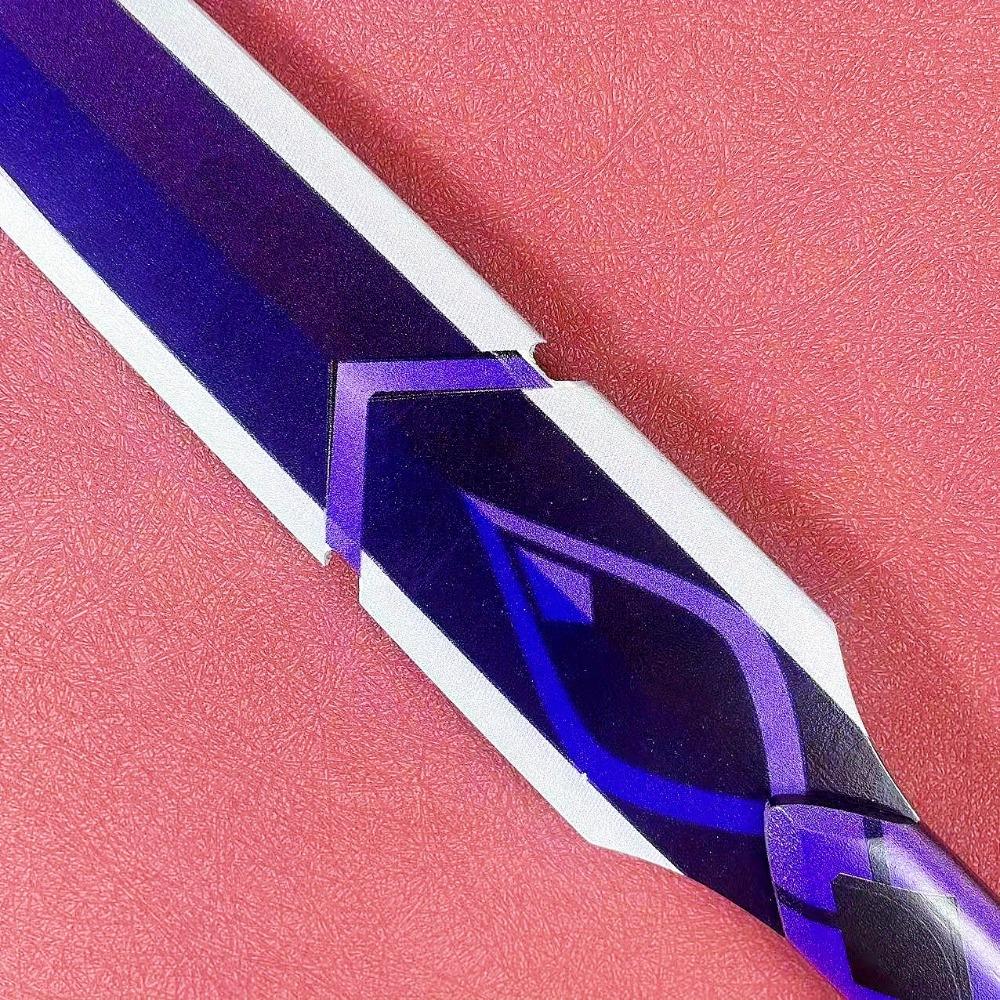 19.7inch Genshin Impact Katana Sabre Wooden Ninja Knife Anime Cosplay Prop Real Size Japanese Katana Original Samurai Sword Toy