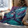 Final Fantasy Pattern Blanket for Home Decoration, Bed, Sofa, Car Travel, Camping, Suitable for All Seasons, Birthday Christmas Gift