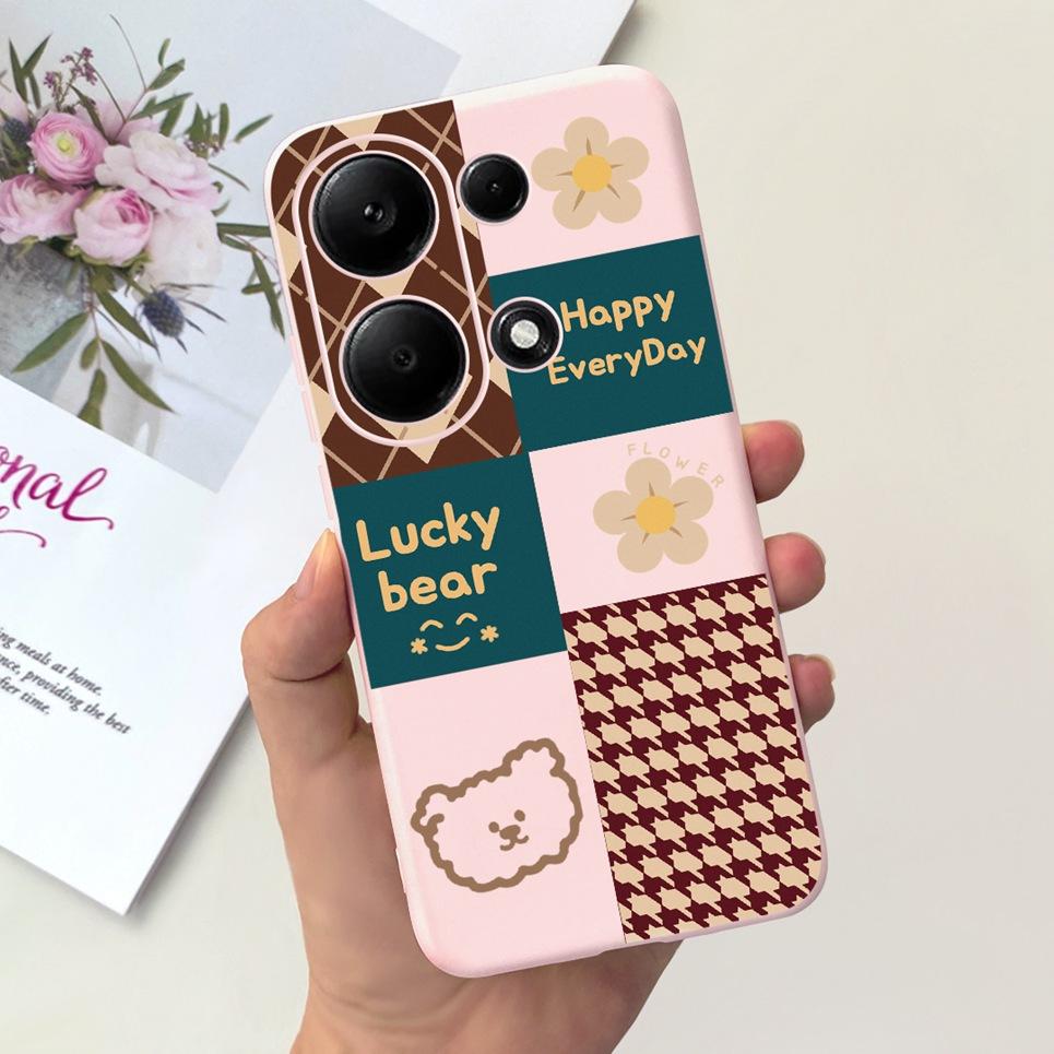 For Xiaomi Redmi Note 13 Pro 4G 5G Case Redmi Note 13 Pro Plus Note13 4G Cover Funda Coque Luxury Silicone Soft TPU Phone Mask