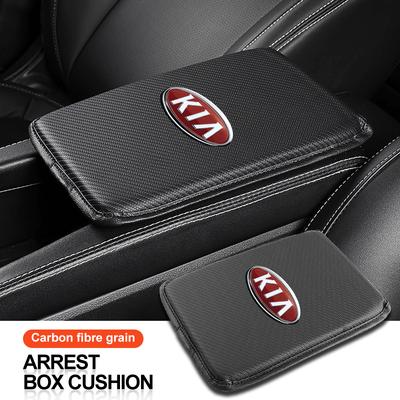 Auto Armlehnenbox Matten Leder Mittelkonsole Abdeckungen Innenraumzubehör Für Cerato Sportage R K2 K3 K5 K6 K7 K8 RIO 3 4 sorento picanto