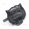 Emblema Metallico per Auto Testa di Tigre Adesivo Personalizzato per Modifica Fuoristrada Logo Decorativo per Griglia Carrozzeria Auto