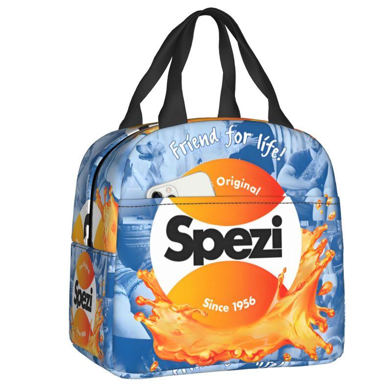 Custom S-Spezies Munich Pattern Insulated Lunch Bags Camping Travel Juice Munich Portable Thermal Cooler Lunch Box Women Kids 22x20x13cm