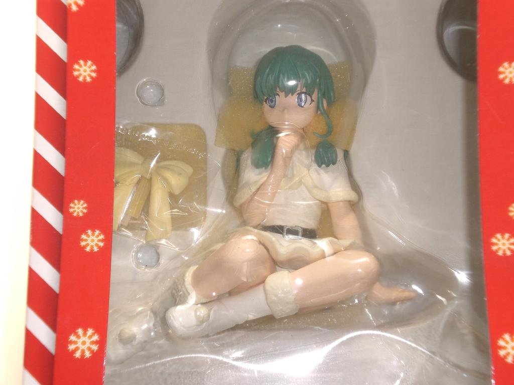 Torutoru Catcher DX Onegai Twins DX Kaltgussfigur Weihnachtsversion Onodera Karen Weiße Kleidung Einzelfigur BANPRESTO
