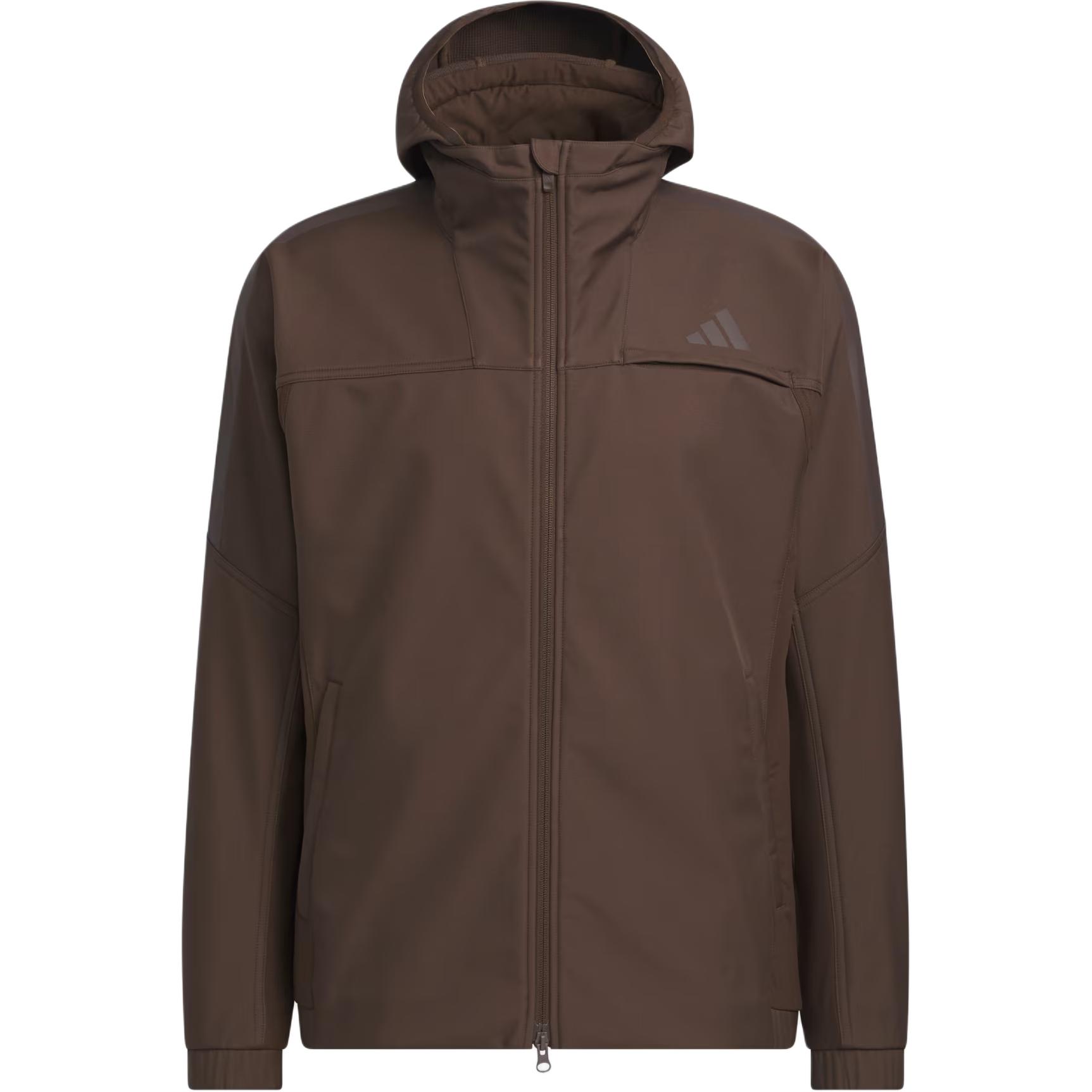

Чоловіча флісова куртка Adidas Outdoor вітрозахисна в смужку з капюшоном на блискавці KG5180 2XL