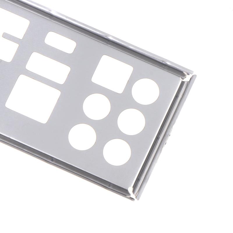 IO I/O Shield Back Plate Stainless Steel Back Plate Blende Bracket For B450M Steel Legend, B450 Steel Legend