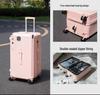 Extra Large Capacity Five-Wheel Antibacterial Suitcase with Brake Wheel and Password Lock