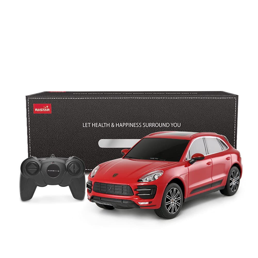 RASTAR Porsche Toy Car Porsche Macan RC Model Car 2.4GHz 124