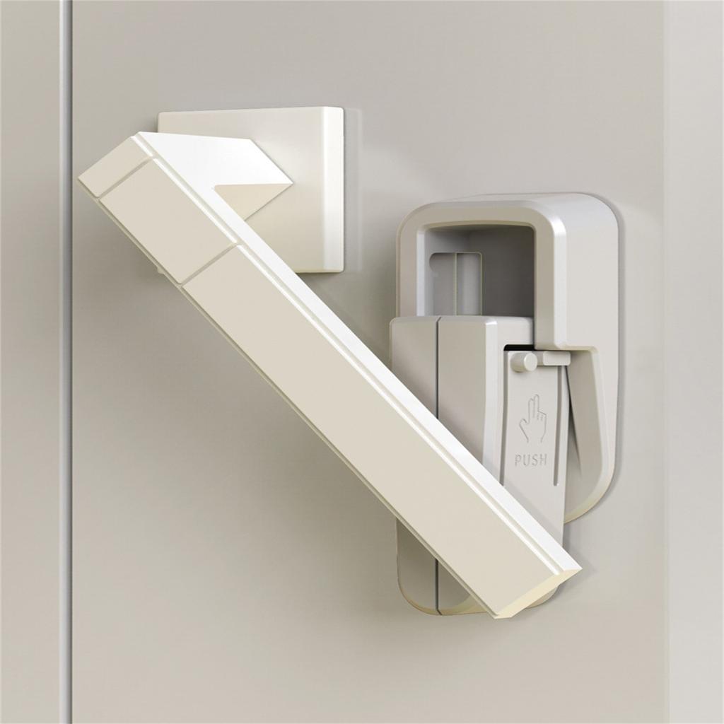 Children's Safety Lock Anti-door Weapon Anti-theft Door Anti-baby Door Lock Non-punching Anti-cat And Dog Door Handle Lock