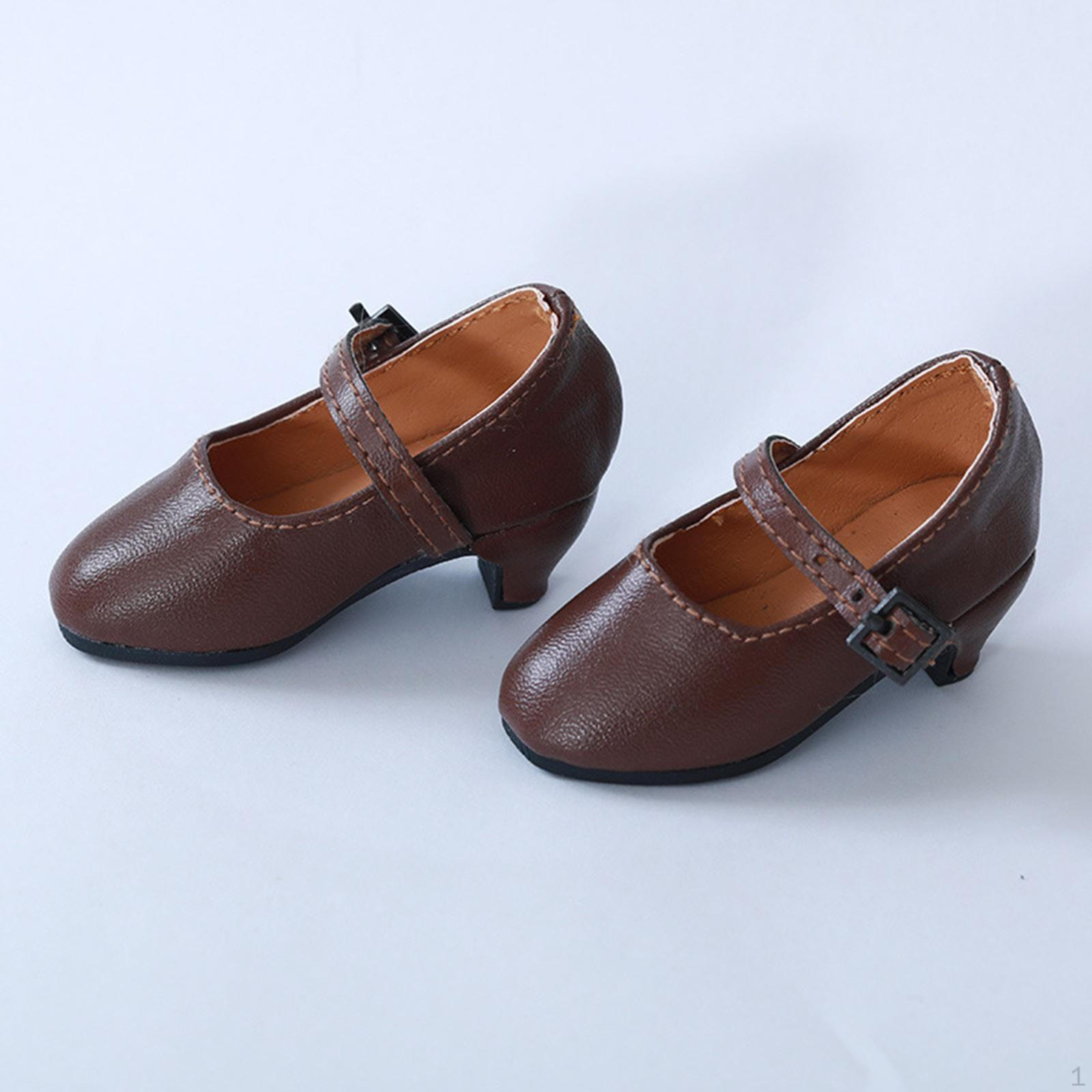 

1/4 Женская фигурка Обувь для куклы Action, Dress Up, Creative, Мини Высокий каблук red