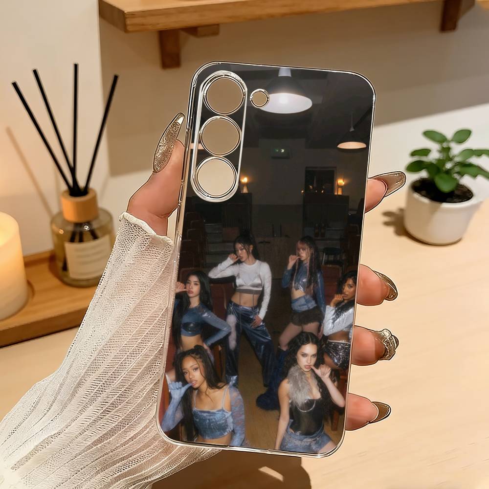 Hot Music K-KATSEYE Phone Case For Samsung A10 A12 A31 A40 A70 Transparent Cover