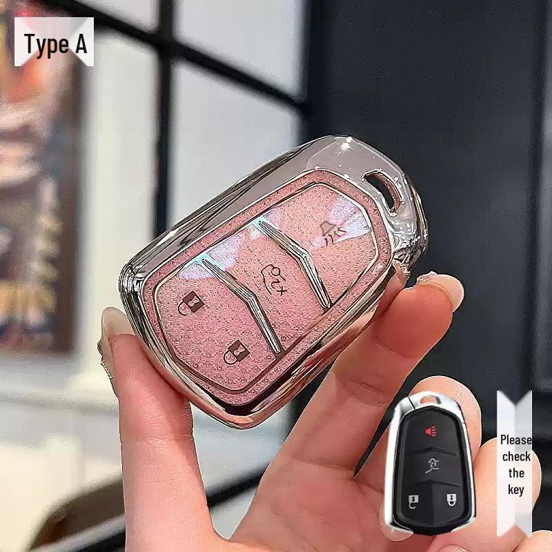 

Cadillac XT Key Case for XT5, XT4, XT6, XTS, CT4, CT5, CT6, ATSL, SRT, GT4