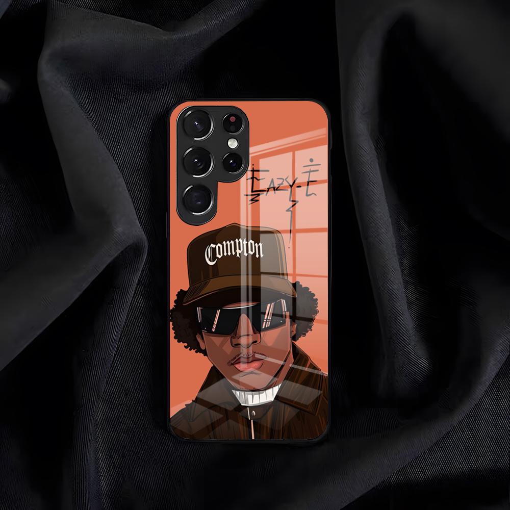 Rapper E-Eazy-E Phone Case For Samsung S26 S25 Edge S24 S23 S22 S21 S20 Ultra Plus FE Glass Cover