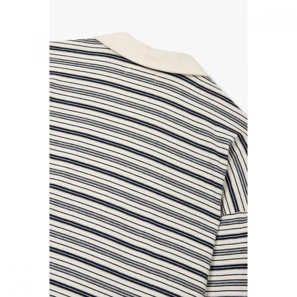 Studio Tomboy Stripe Polo Shirt  9176122977 