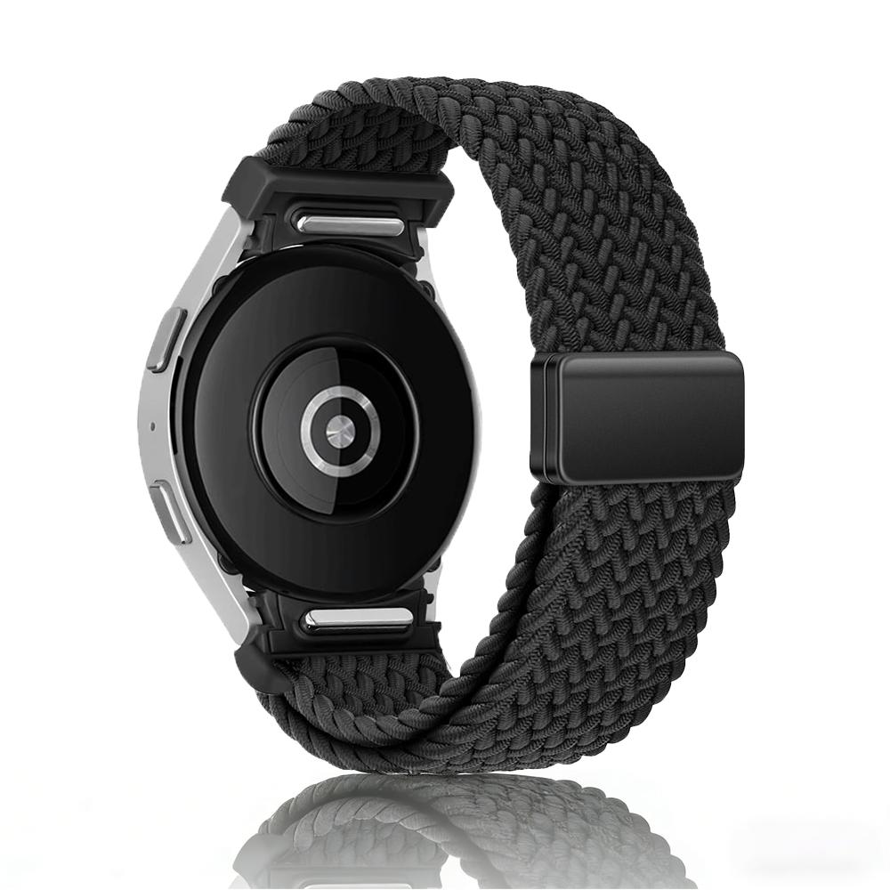 Braided Nylon Watch Band for Samsung Galaxy Watch 7 6 5 4 FE 40mm 44mm 5 Pro 45mm Watch6 Classic 47mm 43mm Strap Correa Bracelet