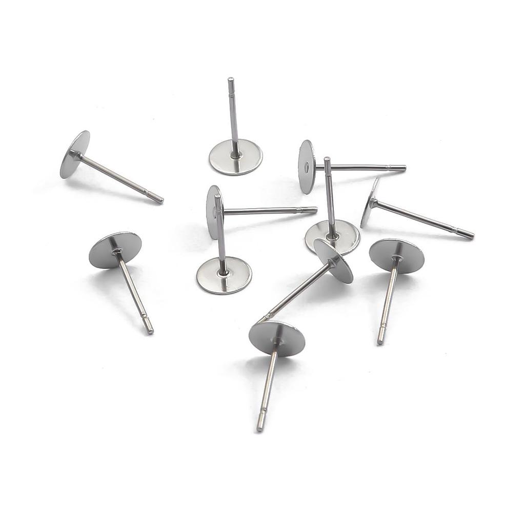 20/100Pcs Stainless Steel Round T-shaped Needle Pin For DIY Jewelry Making Craft Accessories