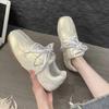 2025 New Color Matching Versatile College Style Moral Training Shoes Women's Spring Fashion Soft-soled Sports and Leisure Forrest Gump Shoes