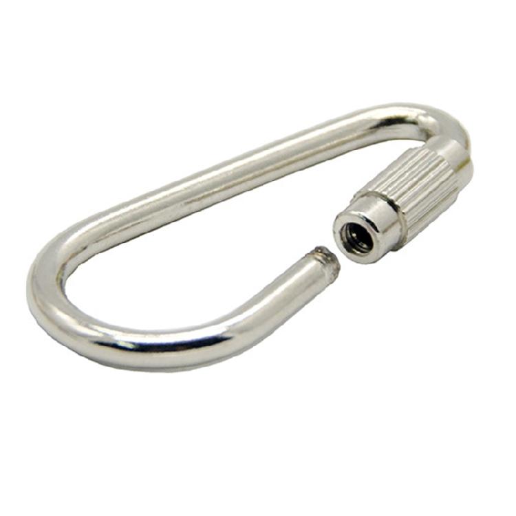 10 Pezzi Gancio Giocattolo per Uccelli Pappagalli Giocattolo Parti Metalliche Clip per Mangiatoie Frutta
