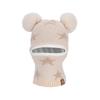 Ear Protection Winter Neck Gaiter Hat Acrylic Full Face Cover Hat Protective Pom Pom Hat  For Boys