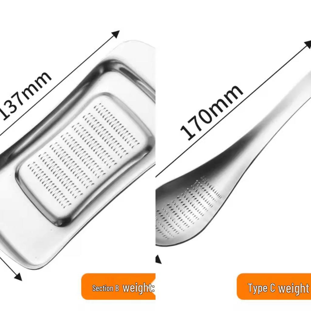 Stainless Steel Manual Ginger and Garlic Grater