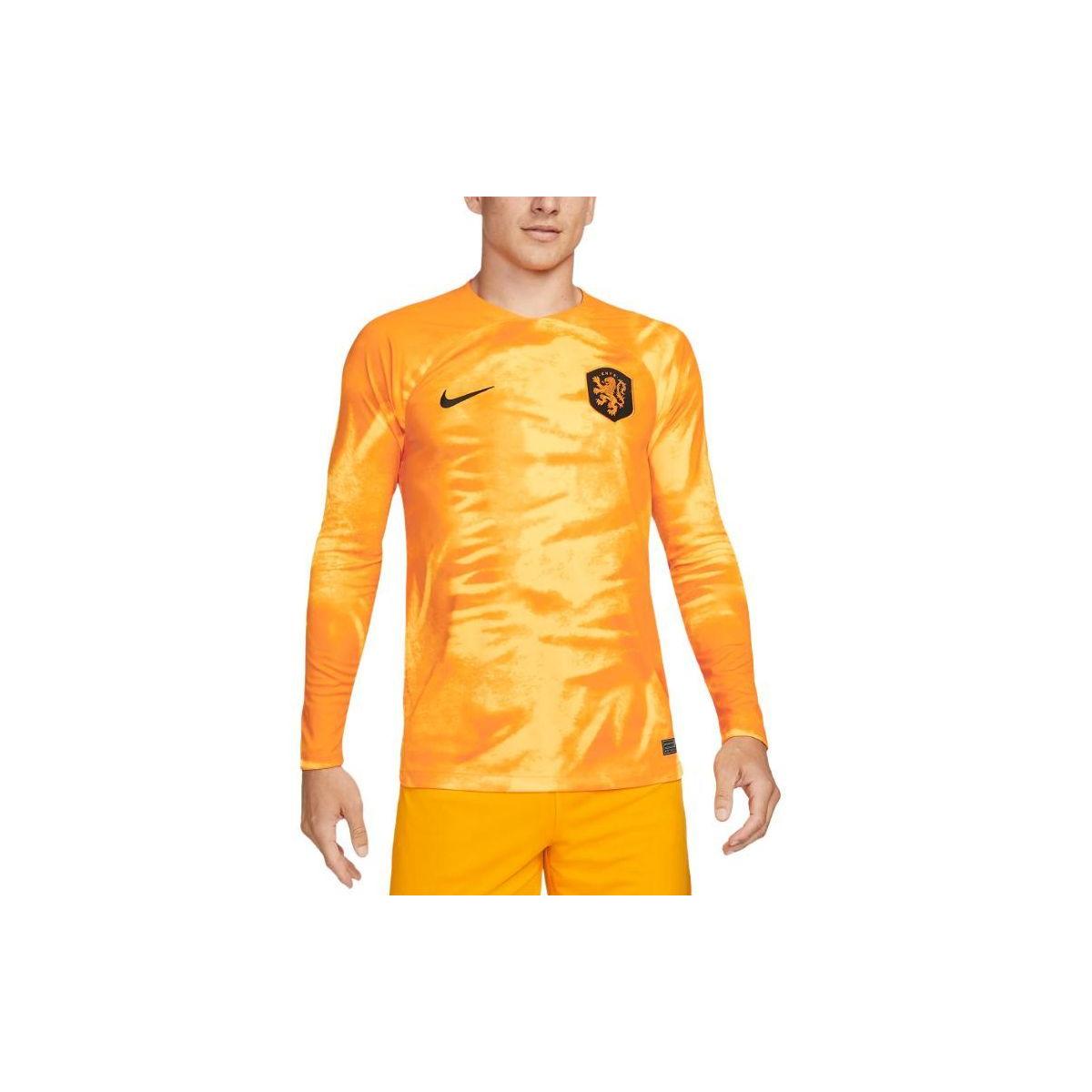 Nike Dri FIT Long Sleeve Soccer Jersey Soccer Jersey Men s Yellow DN0669-845 L