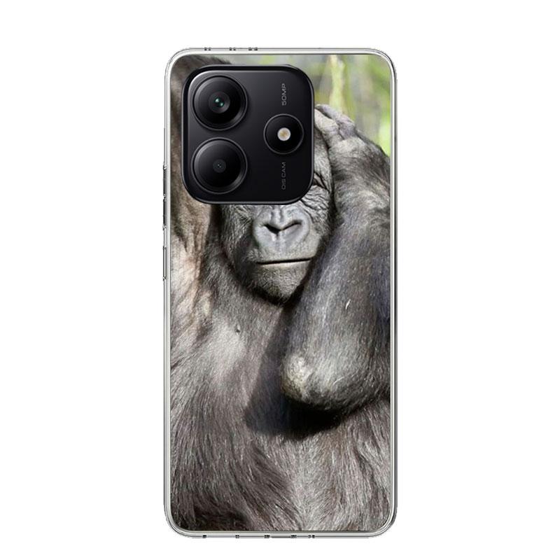 Monkey Memes Phone Case For Xiaomi Redmi Note 15 14 13 12S 12 Pro Plus 11S 11E 11 11T 10S 10 Art Soft Pattern Cover Redmi Note 1