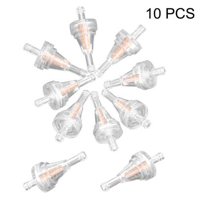 Gasoline Filter Motorcycle Inline Gas Fuel Filter 1/4" 6.3mm Fuel Line Universal 10pcs/set Motorcycle Accessories For Dirt Bike ATV UTV