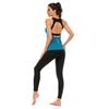 2024 Spring/Summer Slimming Faux Two-Piece Yoga Tank Top with Skin-Friendly Fabric and Stylish Hollow Back