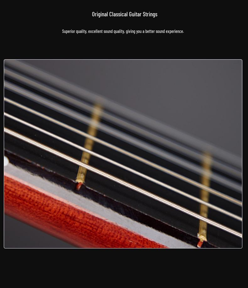 30-Inch Classical Guitar, All Linden Wood, Gloss Finish, Rounded Corners