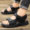 Fashion Sandals Men Summer Outdoor Casual Breathable Slippers Non Slip Wear Resistant Sporty Slippers Comfortable Light Hiking Shoes