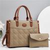 Women's Handbag Tote Large Capacity Crossbody Shoulder Bag with Small Clutch Purse Wallet, Female Top-handle Bags