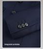Zongchi Women's Premium Wool Suit with Machine-Washable Half-Linen Lining - High-End Formal Wear