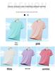Women's Quick-Dry Ice Silk Short Sleeve T-Shirt: Breathable, Lightweight & Cool for Outdoor Casual Fitness