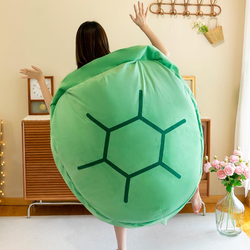 Wearable Turtle Shell Pillow: Doll, Sleeping Bag, Cushion, Birthday Gift